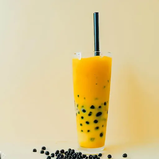 Mango Bubble Beverage [450 Ml, 1 Mason Jar]