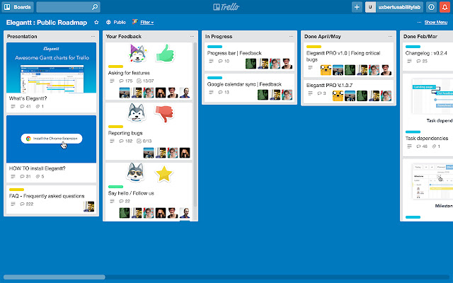 Trello Re-list By Team Members chrome extension