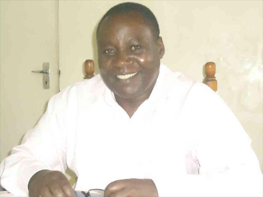 Embu county gubernatorial seat aspirant Dr Njagih Kumantha at his office on January 20 2017