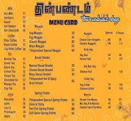 Thinpandam The Sandwich Shop menu 4