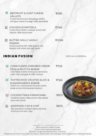 The Corner Lounge & Bar - Crowne Plaza menu 3