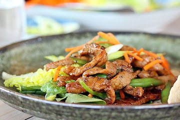 Honey Pepper Pork Stir Fry