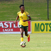 Banyana Banyana defender Lebogang Ramalepe captained SA to a 3-0 win over Lesotho on Sunday at Tsakane Stadium in Ekurhuleni./Sydney Mahlangu / BackpagePix