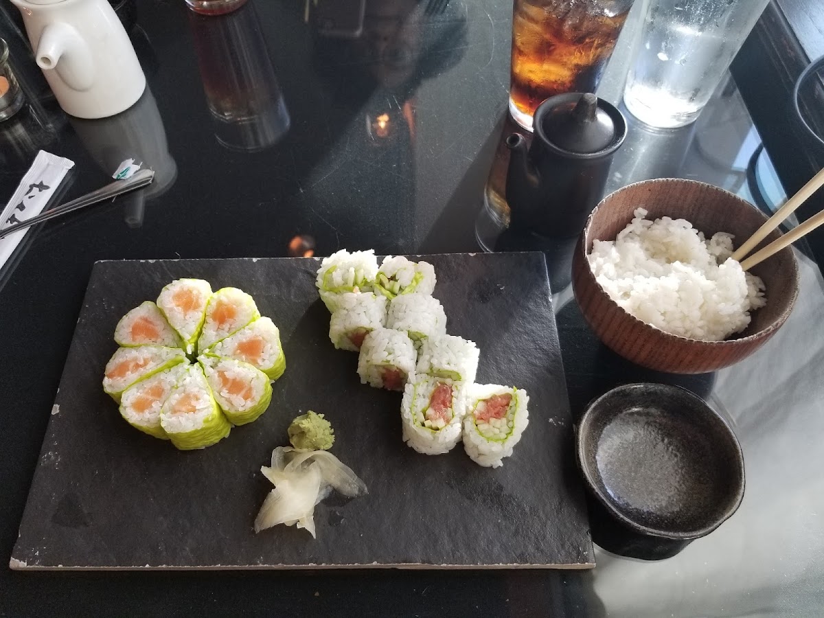 Gluten-Free Sushi at Meiji Japanese Cuisine