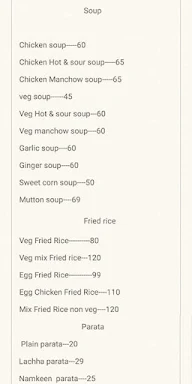 Rajdhani Fast Food menu 5