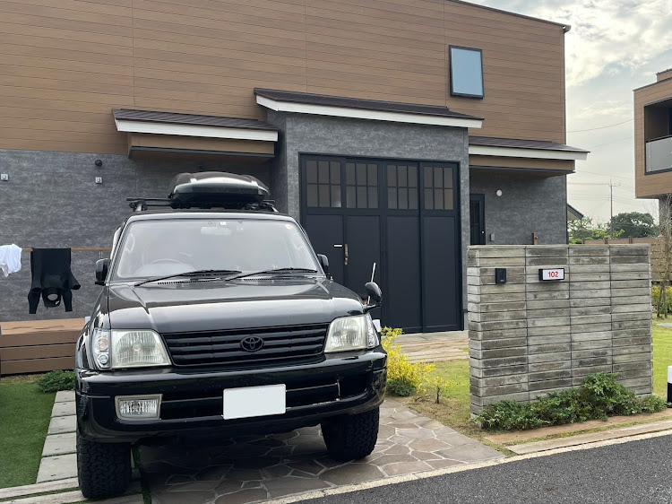 ランドクルーザープラドのランドクルーザープラド・プラドのある暮らし・RZJ95W・95プラド・週末サーフィンに関するカスタム事例の投稿画像1枚目