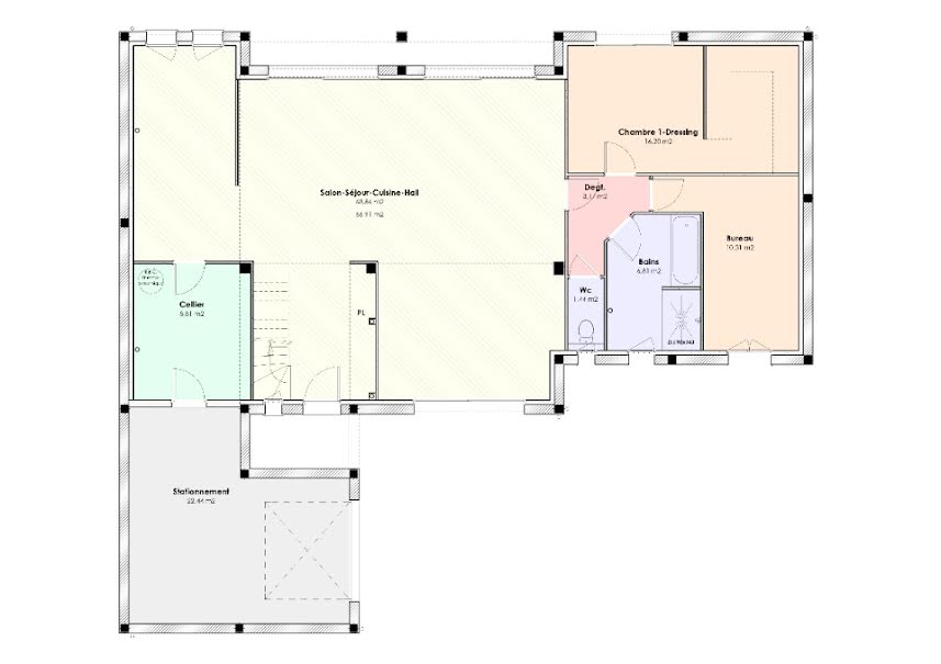 Vente maison neuve 6 pièces 162 m² à Druye (37190), 424 000 €