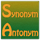 Synonym Antonym