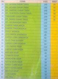 Raj Chinese Fast Food menu 4