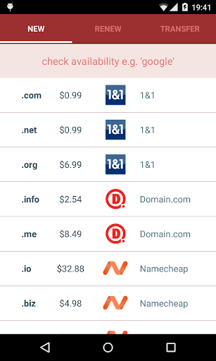 domcomp - domain tool