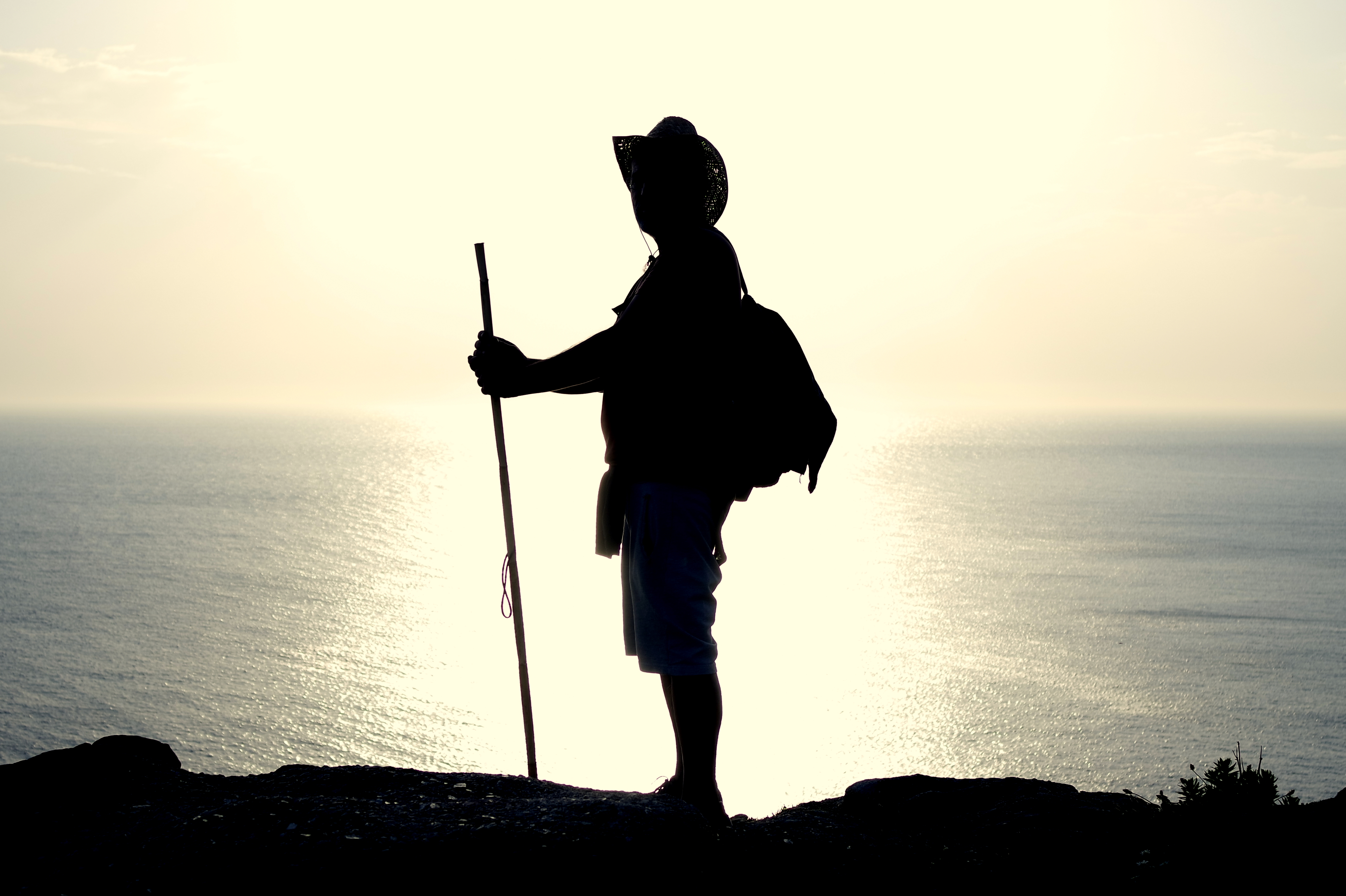 cabo Fisterra , pilgrim self portrait ! di gpaolos