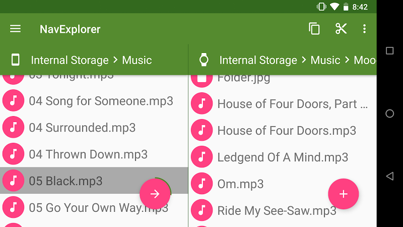 Скриншот Nav Explorer - Wear OS Wireless File Transfer