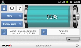 Battery Indicator Screenshot