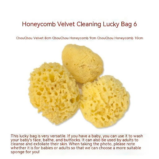 Title 1, Honeycomb velvet sponge baby bath mop ball. Sof...