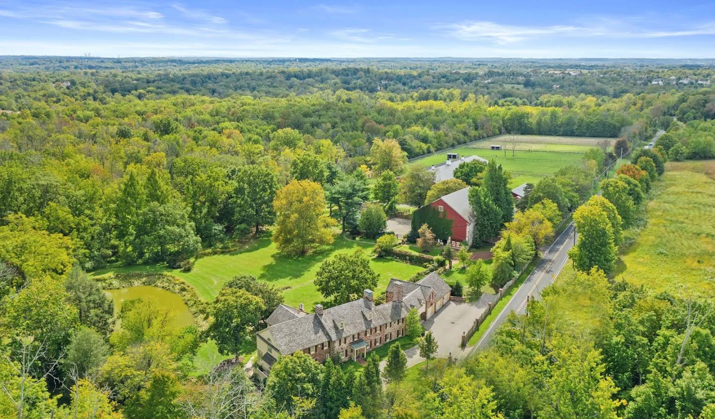 Corps de ferme avec jardin Lower Gwynedd