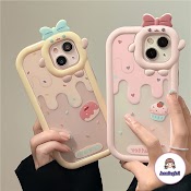 Ốp Điện Thoại Tpu Mềm Chống Trầy Hình Bánh Donut Cho Iphone 14 13 12 11 Pro Max