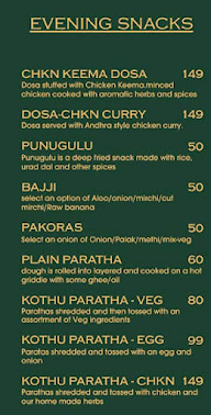 Telugu Bhojanams Brindhavanam menu 4