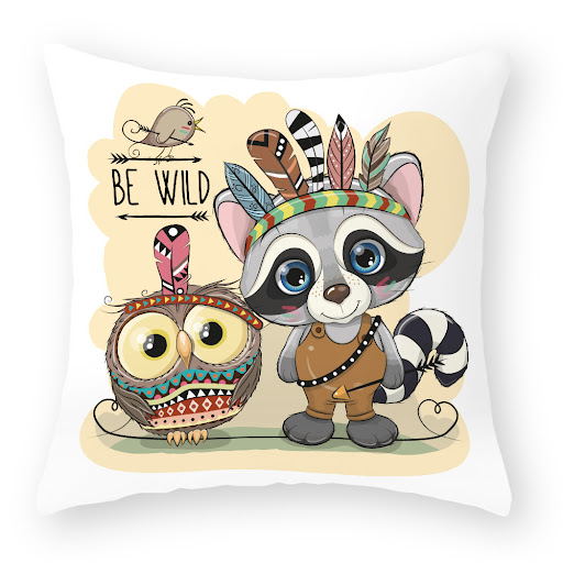Title 26, Cute Owl Peach Skin Pillow Case. Soft, comforta...