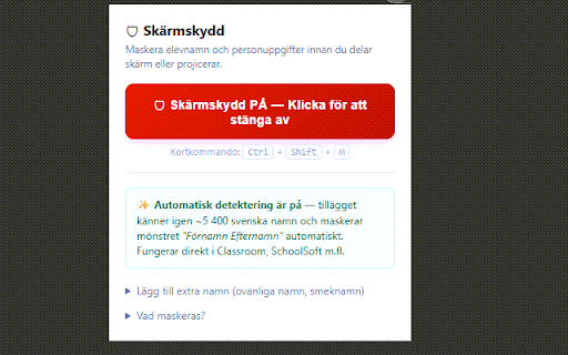 Skärmskydd screenshot 1