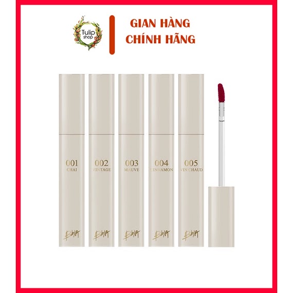 Son Tint Bóng Bbia Glow Lip Tint (5 Màu) 3.2G