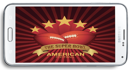 The Super Bowl USA football