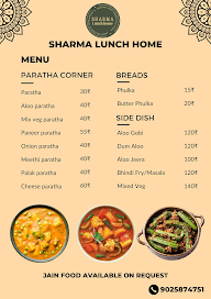 Sharma Lunch Home menu 4