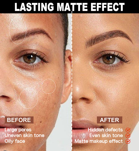 Title 7, Matte Finish Powder Long Lasting Smear Proof Wa...