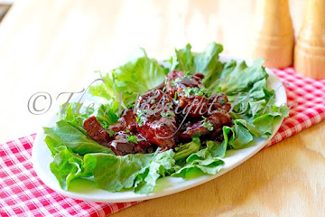 Sweet-n-Sticky Boneless BBQ Ribs