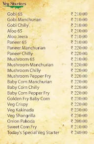 Dande's Hyderabad Biryani menu 1