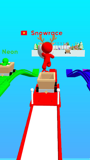 Screenshot Snow Race 3D: Fun Racing