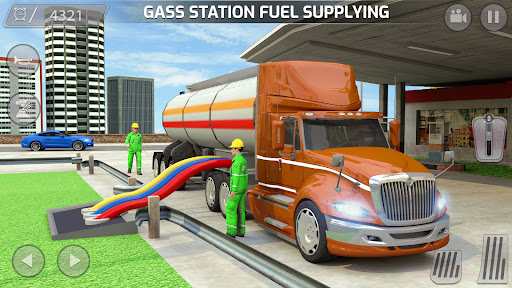 Screenshot Oil Tanker Driver: Truck Games