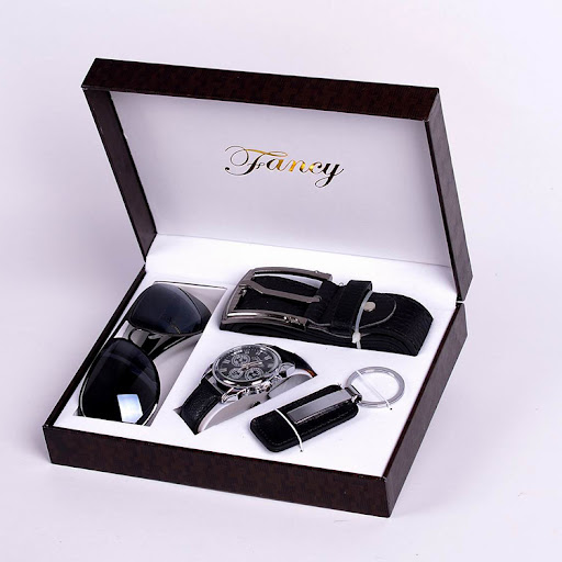 Title 6, Mens Gift Set High-End Watch Fashion Sunglasse...