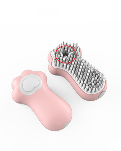 Title 4, Pet Shower Brush Cat Massage Clean Soft Bristle...