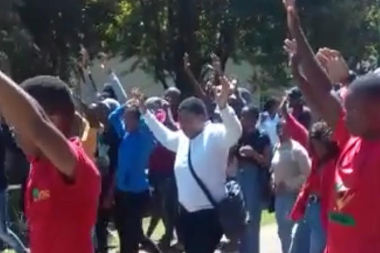 UKZN students were injured when they were allegedly shot at by university security guards during a march in Pietermaritzburg.