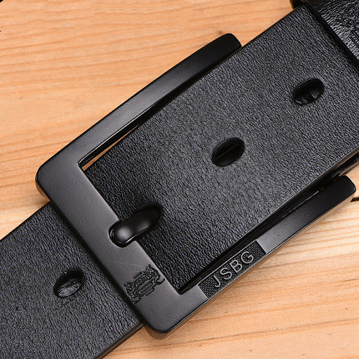 Title 9, Mens Pure Leather Pin Buckle Belt. Classic sty...