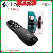 Bút Chỉ Laser Điều Khiển Từ Xa R400 2.4Ghz Logitech - Arigato Dùng Khi Thuyết Trình Powerpoint (Giao Hàng Ngẫu Nhiên )