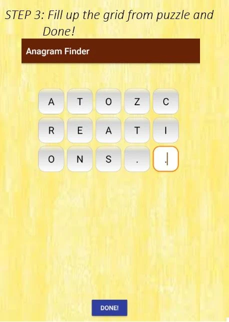    Anagram  Finder (Grid) (Beta)- screenshot  