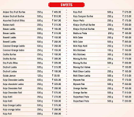 Haldiram's Sweets and Namkeen menu 1