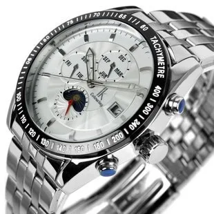 Title 3, Reloj mecánico automático multifuncional para h...