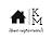 KM building contractor Logo