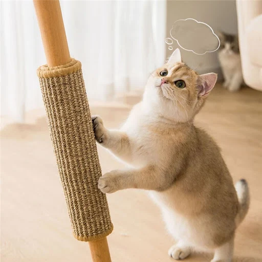 Couch Cat Scratch Guards Mat Hook and Loop Fastener Cat Scraper for Cats Tree Cat Scratcher Sisal Sofa Mats Furniture Pr