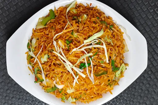 Jain Schezwan Fried Rice