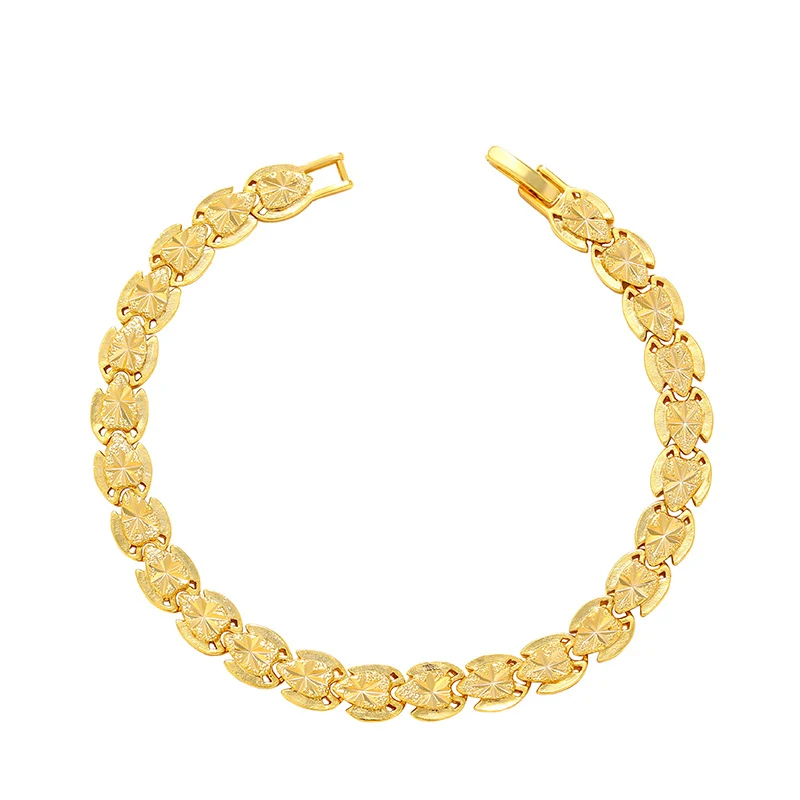 Title 6, Bracelet montre femme plaqué or en laiton avec ...