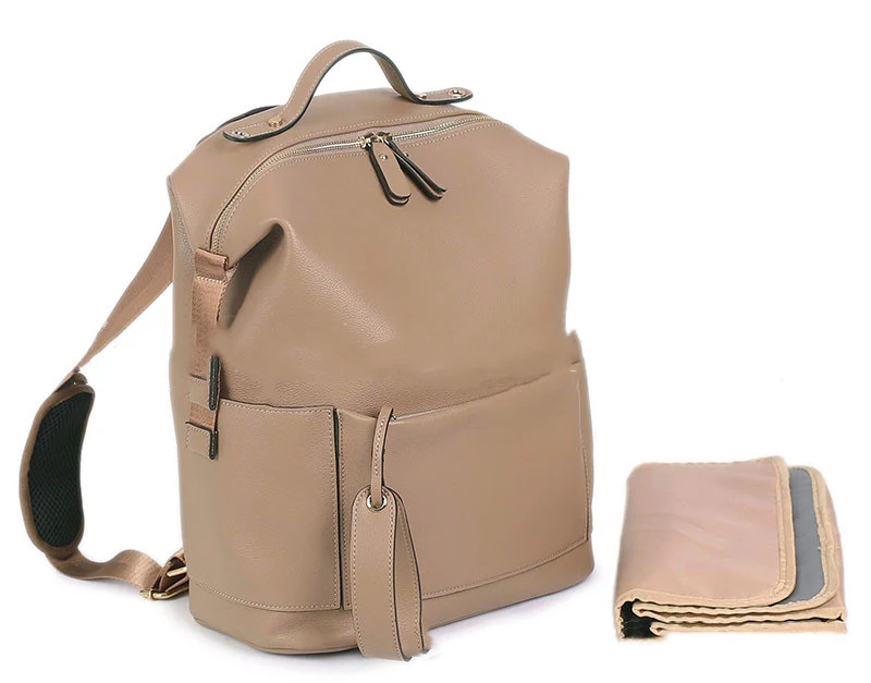 Mommy Rugzak Moeder en Baby. Ruimte, georganiseerd, waterdicht en comfortabel voor luiers, flessen en babyaccessoires.