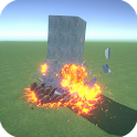 Icon Sandbox destruction simulation