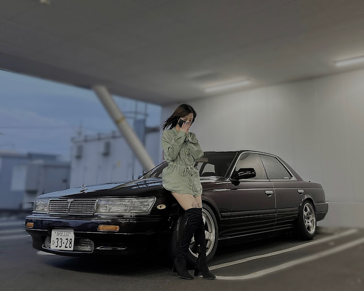 ハリさんが投稿したc33ローレル・車好き女子・GW・5月もよろしくお願いします・洗車に関するカスタム事例の投稿画像1枚目