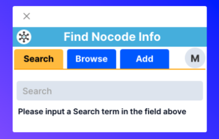 Find NoCode Info Preview image 0