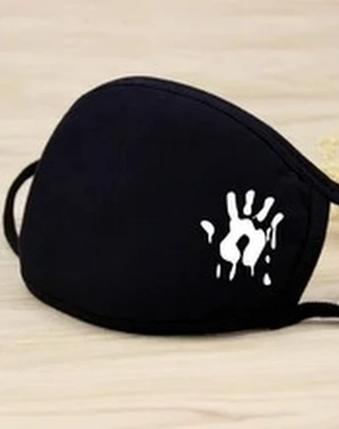 Zwarte masker mannen vrouwen Koreaa - 0