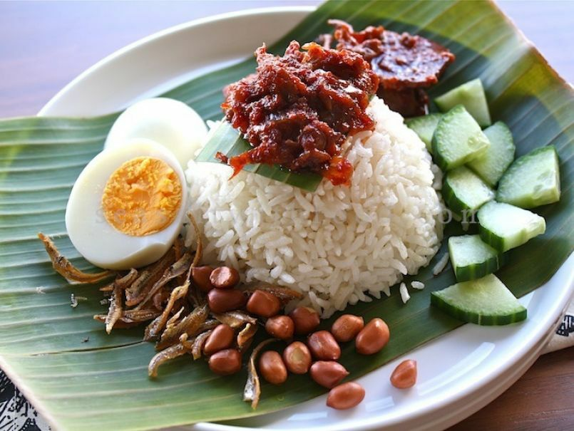 Du học Singapore phải thử Nasi Lemak