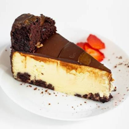 Caramel Brownie Cheesecake